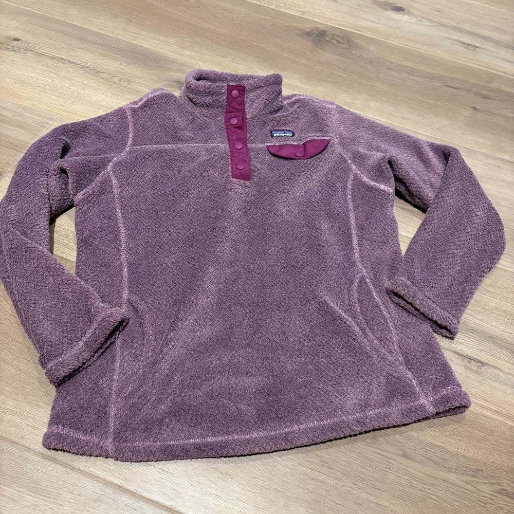 Patagonia Re-Tool Snap-T Pullover - Girls Size L 12